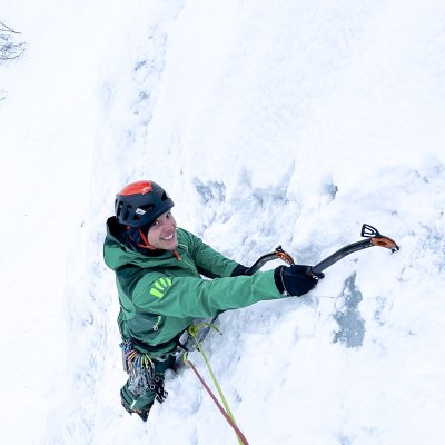 Ice Climbing in the Italian Alps Ice Climbing in the Italian Alps